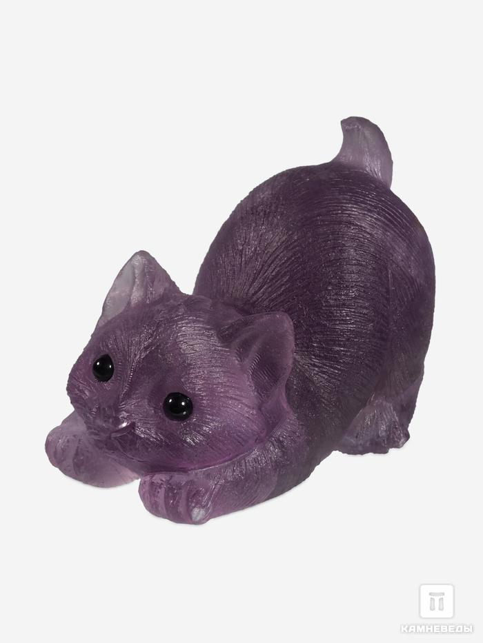 Котёнок из флюорита, 5,1х3,4х3 см, 33140, фото 1