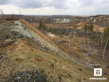 Отвалы Астафьевского месторождения