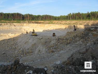 Вид с восточного борта карьера