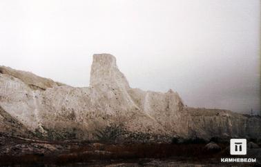 Толщи мела во вскрыше Стойленского месторождения