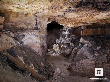 В Сьяновских каменоломнях. Арка в Сьяновских каменоломнях